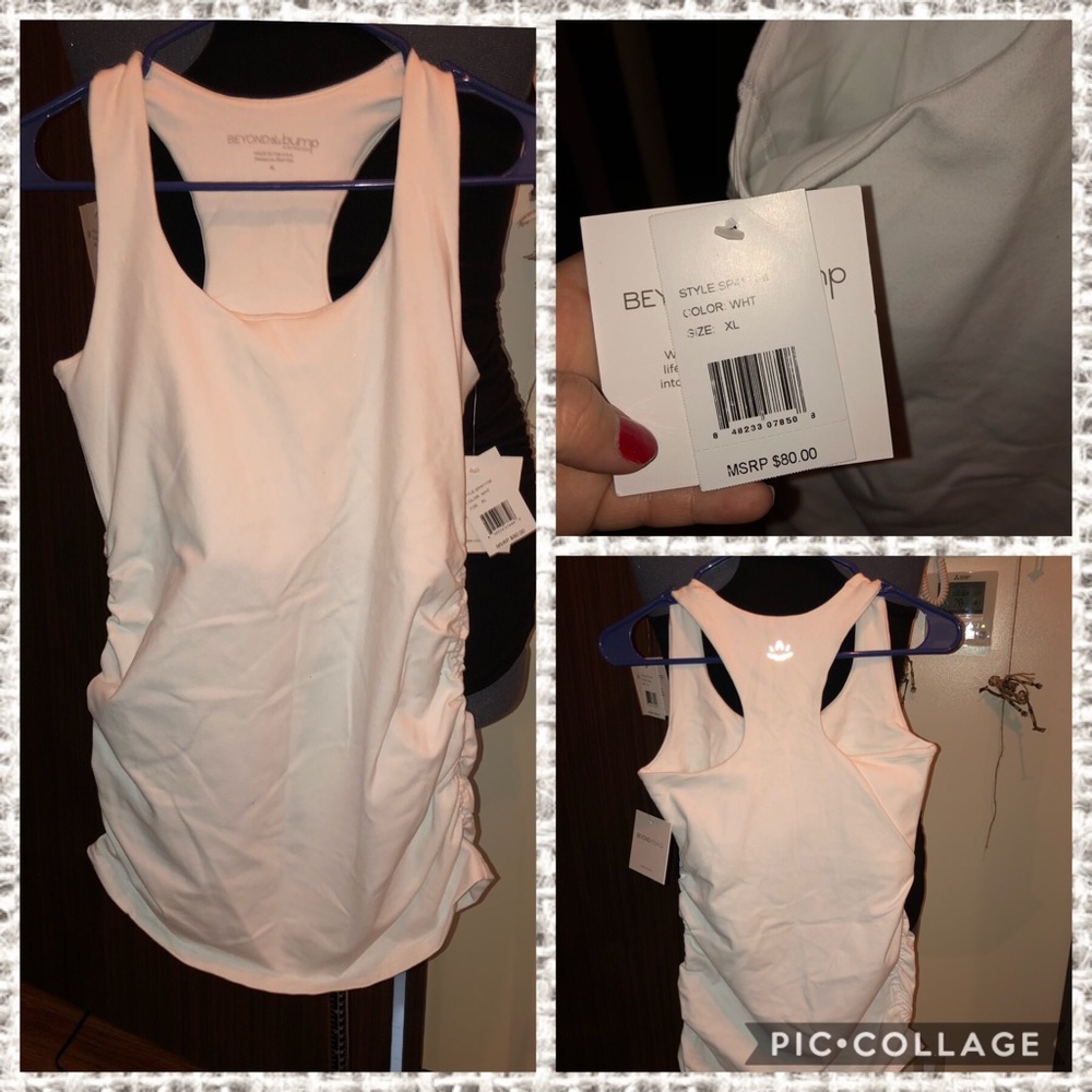Maternity yoga activewear top